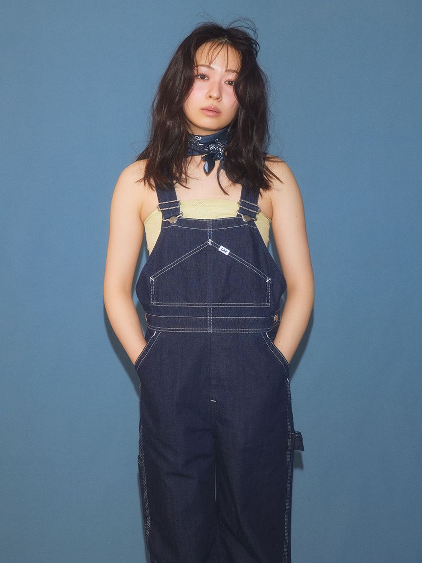 FURFUR「Leeコラボデニムオーバーオール」|デニム|