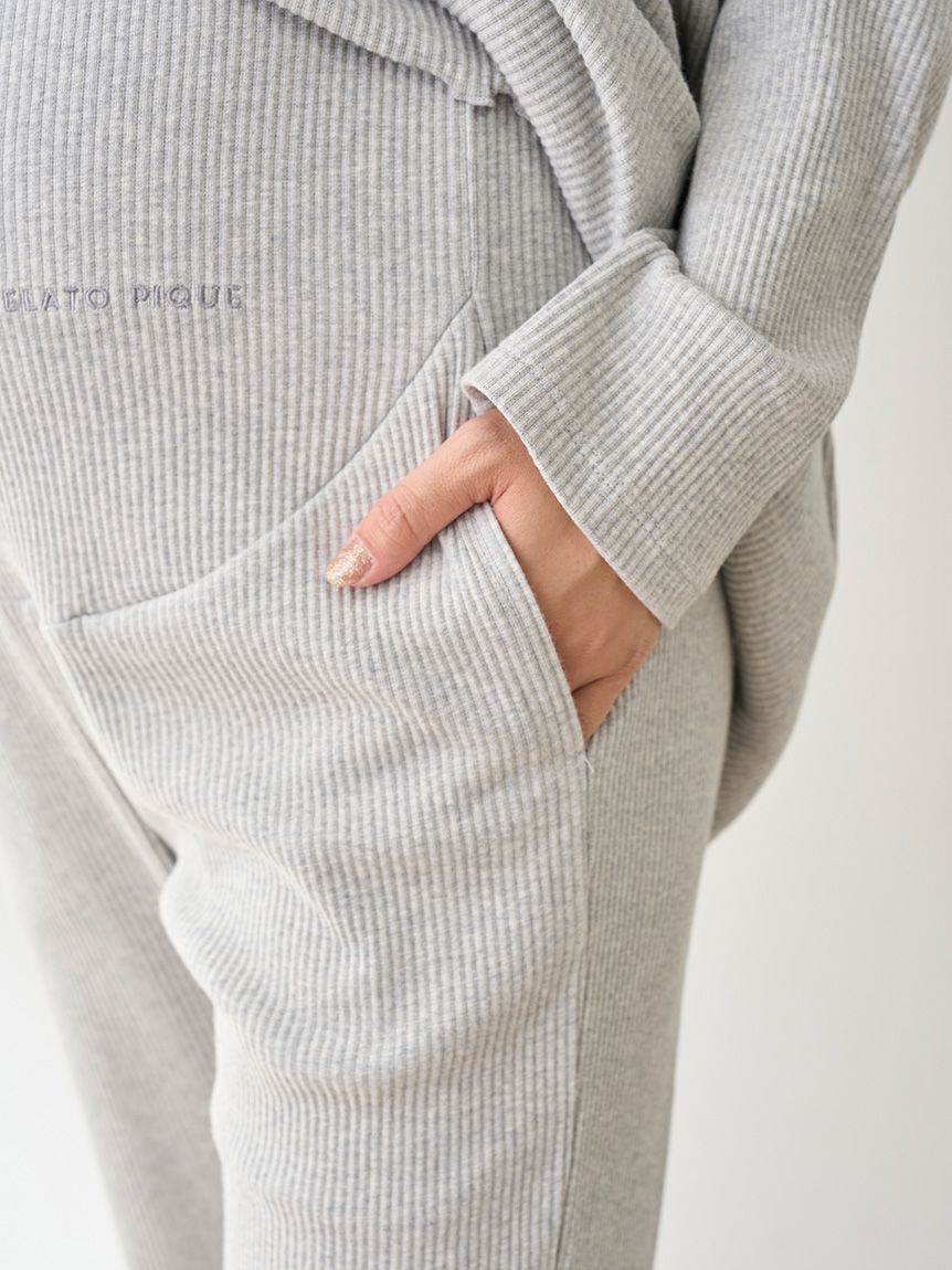 GELATO PIQUE KIDS & BABY「マタニティリブロングパンツ」|マタニティ・ママグッズ|