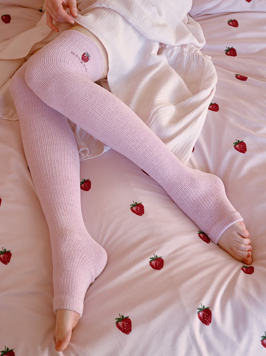 gelato pique Sleep「【Sleep】ストロベリー刺繍 着圧ソックス」|その他|