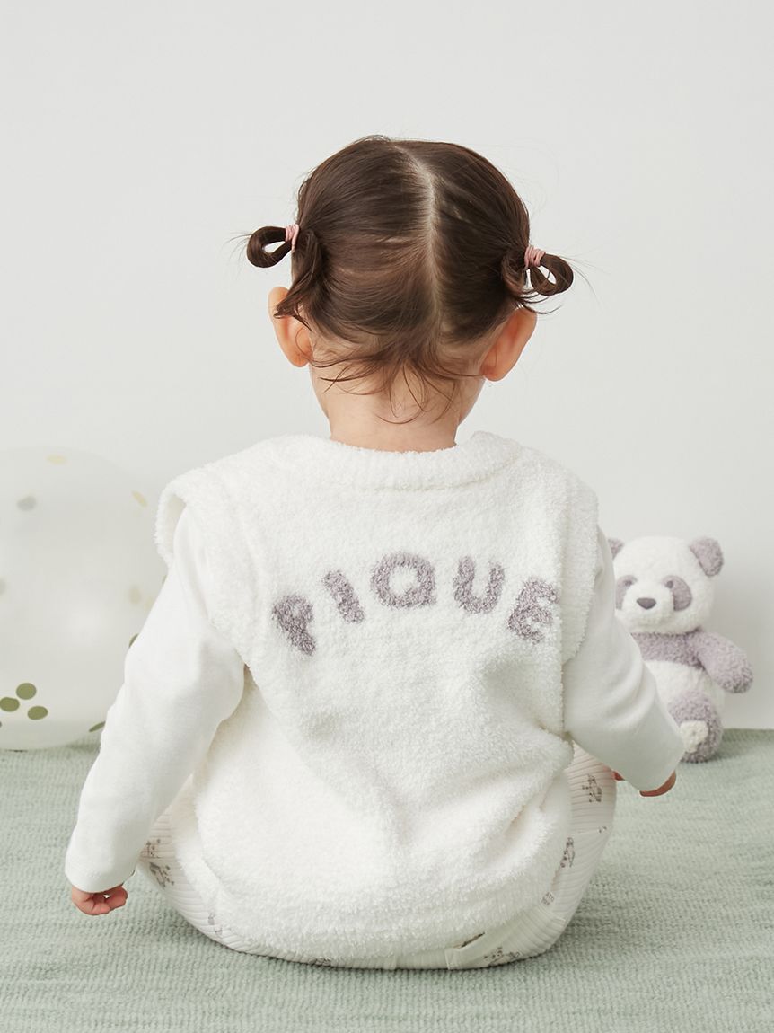 GELATO PIQUE KIDS & BABY「【限定カラーあり】【BABY】パウダーアニマルベスト」|その他ベビーウェア|