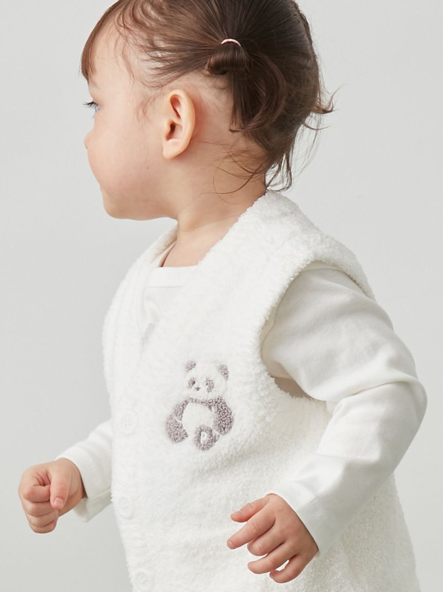 GELATO PIQUE KIDS & BABY「【限定カラーあり】【BABY】パウダーアニマルベスト」|その他ベビーウェア|