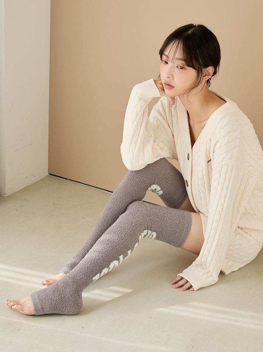 gelato pique Sleep「【トラベルグッズ】【Sleep】ロゴジャガード着圧ソックス」|その他|GRY