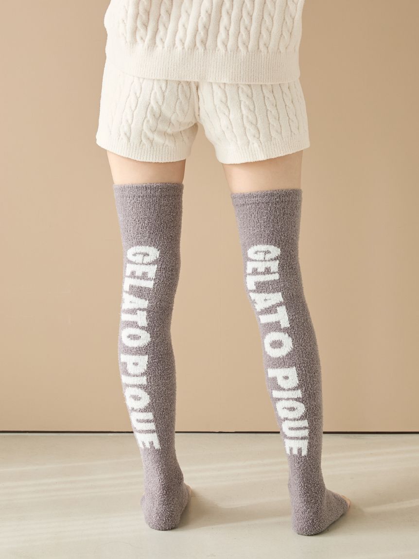 gelato pique Sleep「【トラベルグッズ】【Sleep】ロゴジャガード着圧ソックス」|その他|