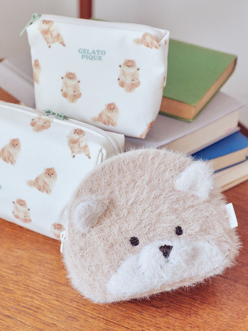 gelato pique「ドッグ総柄ポーチ」|ポーチ|