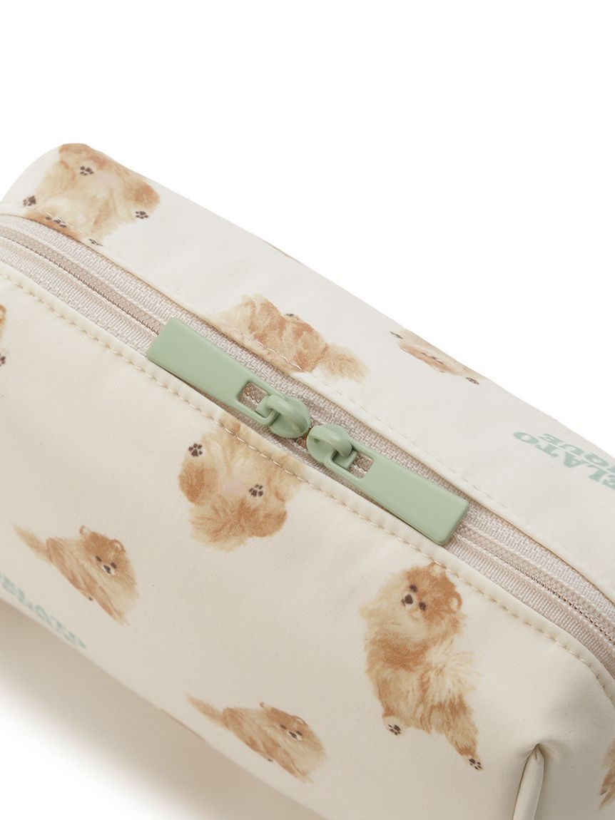 gelato pique「ドッグ総柄ポーチ」|ポーチ|