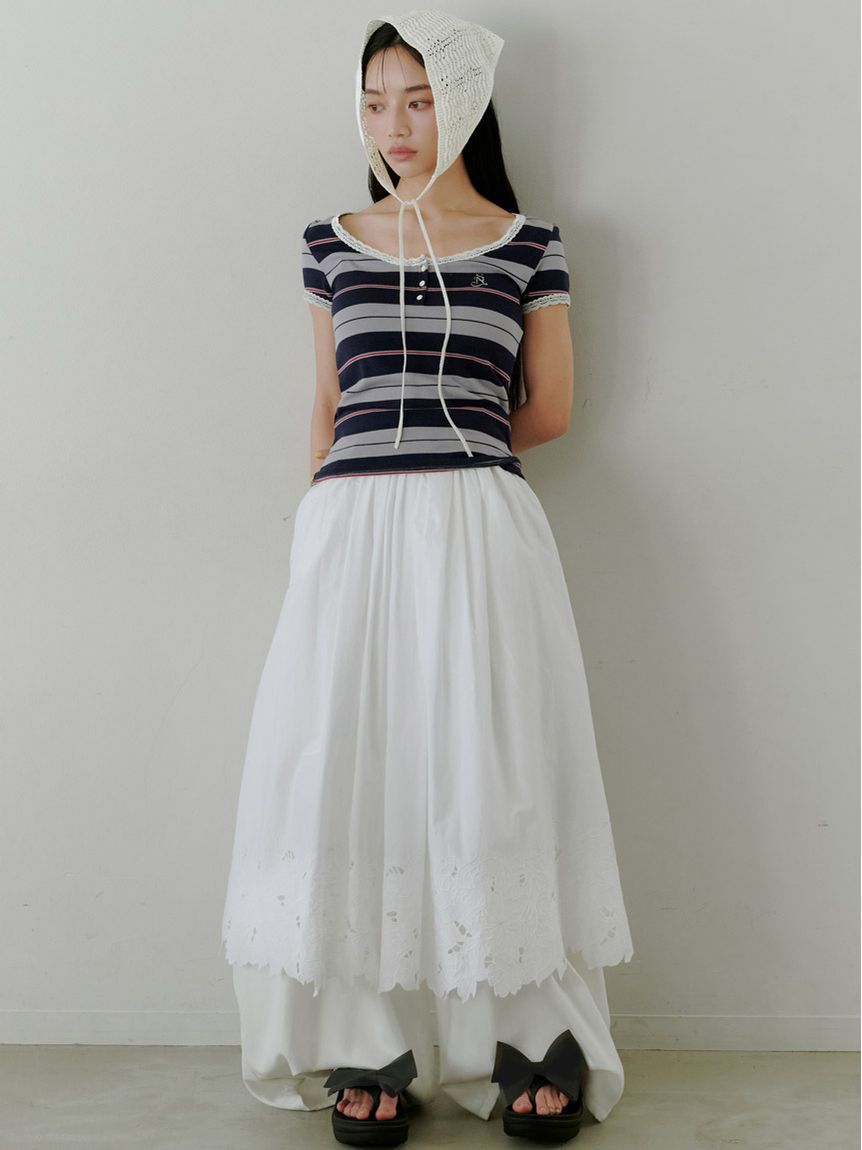 SNIDEL「クロシェバブーシュカ」|ヘアバンド|