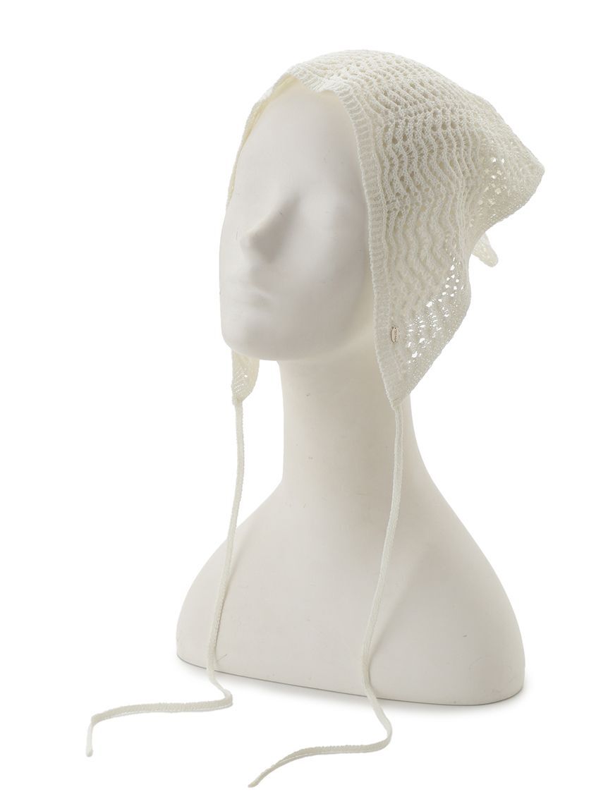 SNIDEL「クロシェバブーシュカ」|ヘアバンド|