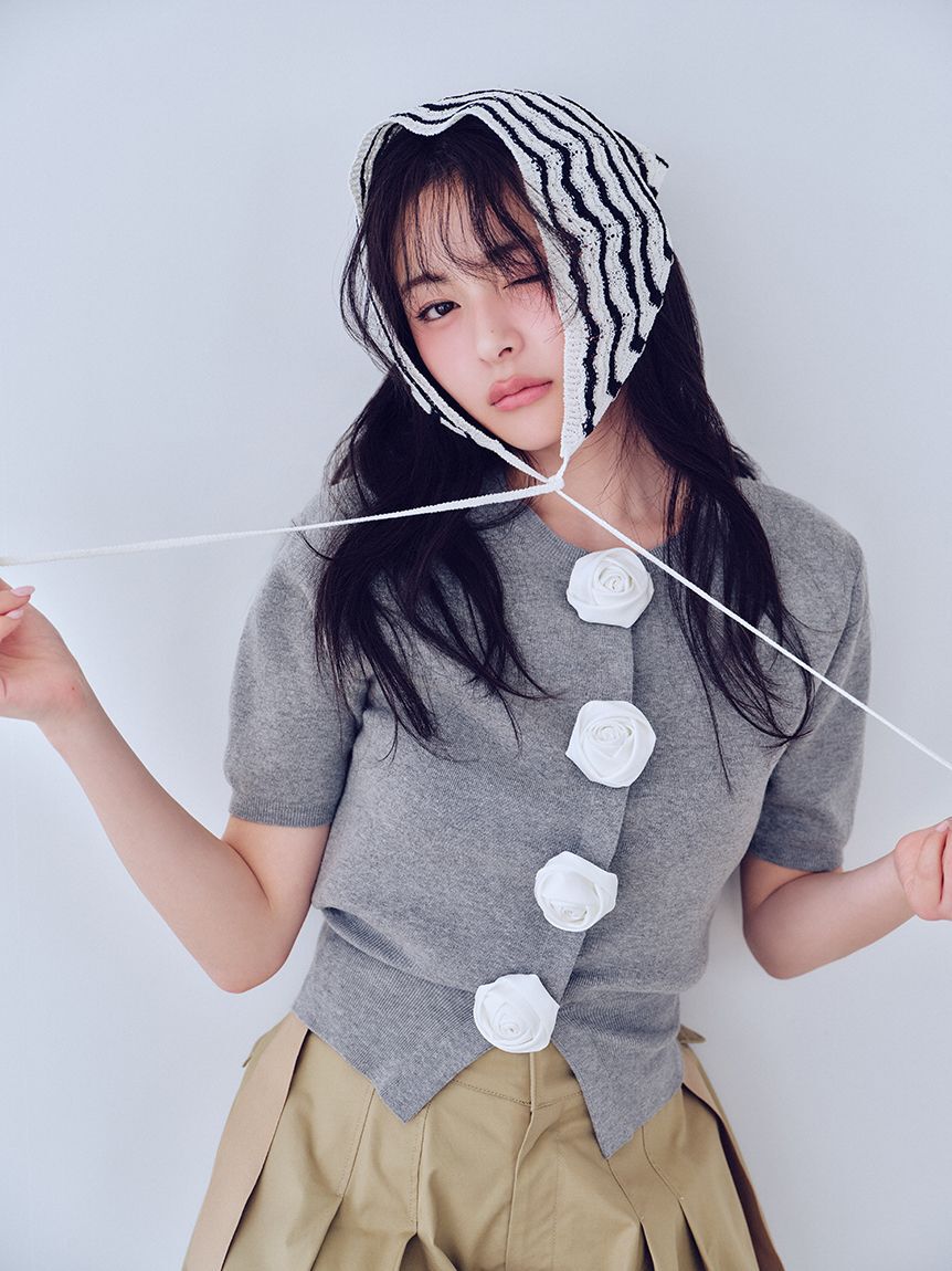 SNIDEL「クロシェバブーシュカ」|ヘアバンド|BORDER