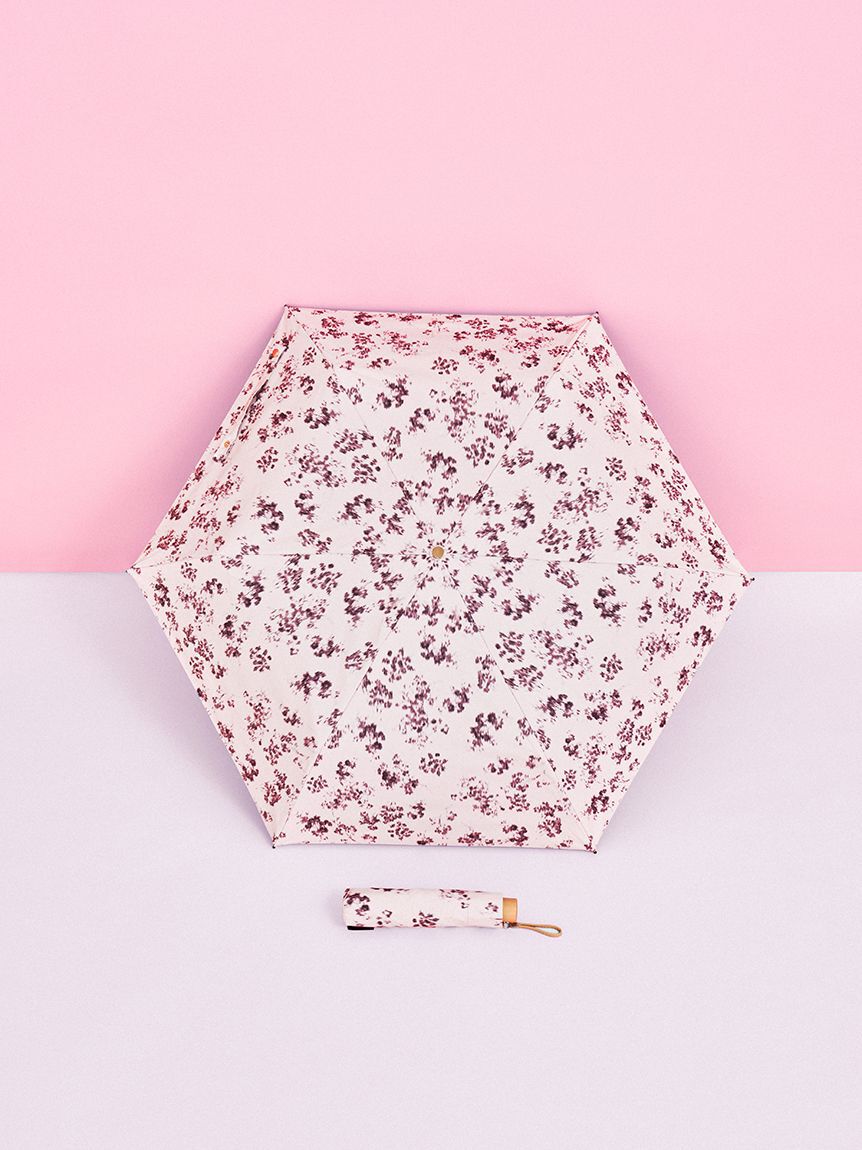 SNIDEL「【SNIDEL&times;PROTECT U】晴雨兼用折り畳み日傘」|傘|PNK