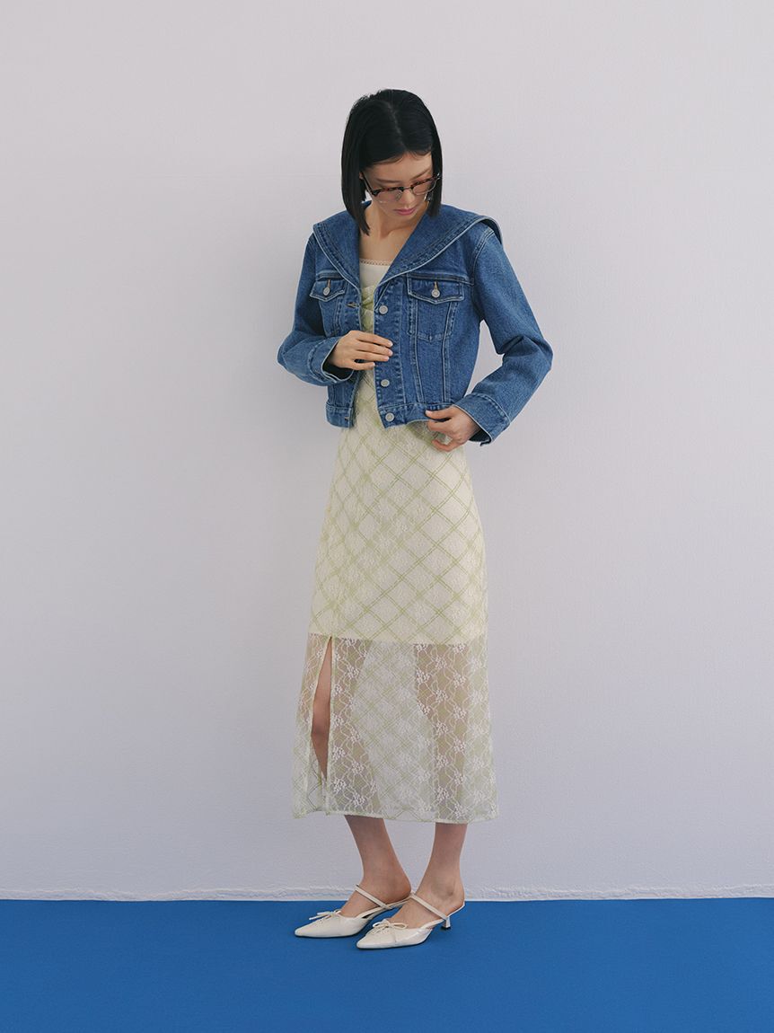 LILY BROWN「ドレープキャミワンピース」|ワンピース|