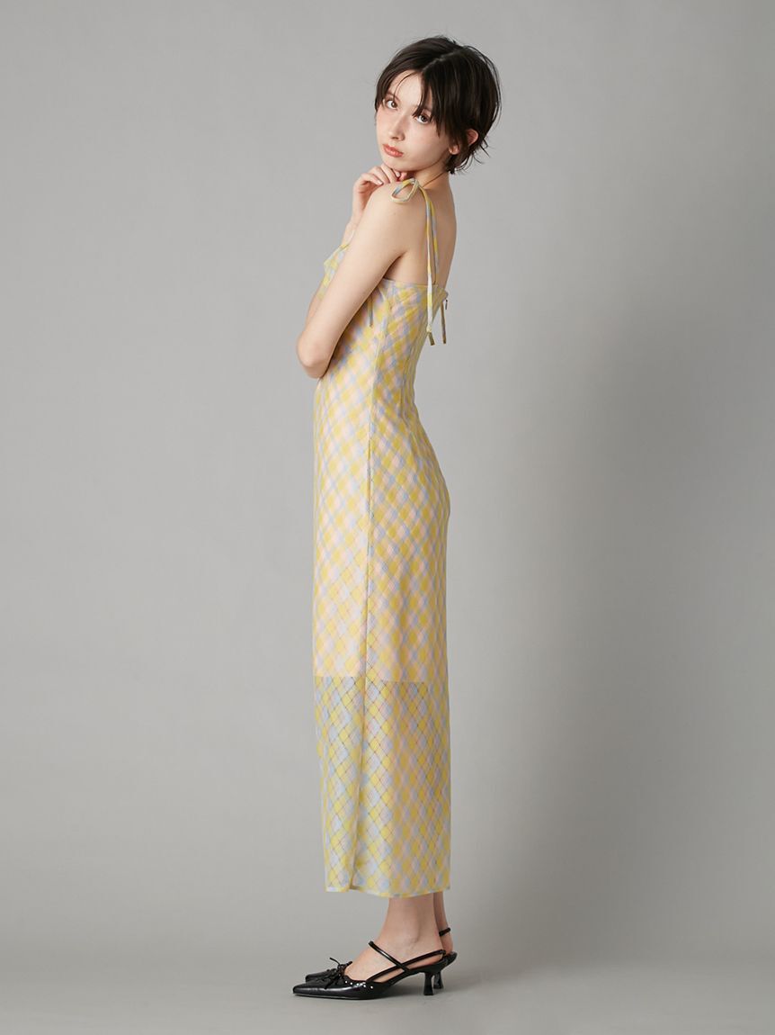 LILY BROWN「ドレープキャミワンピース」|ワンピース|