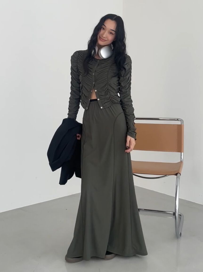 styling/「【S/S(エスバイエス)】＜ウォッシャブル・UVカット＞ロングスカート」|スカート|