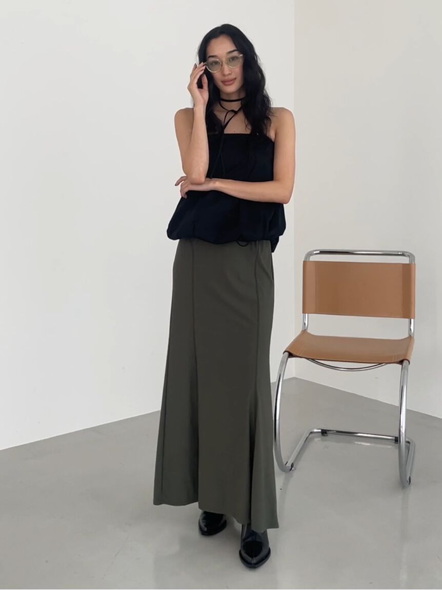 styling/「【S/S(エスバイエス)】＜ウォッシャブル・UVカット＞ロングスカート」|スカート|KKI