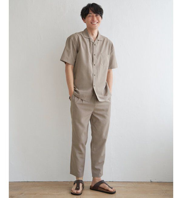 ikka「【セットアップ対応】Reflax(R) リラックスイージーアンクルパンツ」|その他|