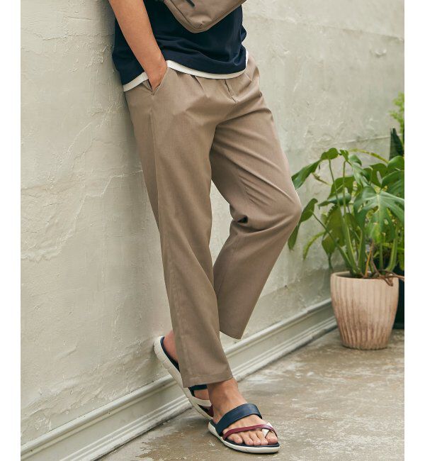 ikka「【セットアップ対応】Reflax(R) リラックスイージーアンクルパンツ」|その他|