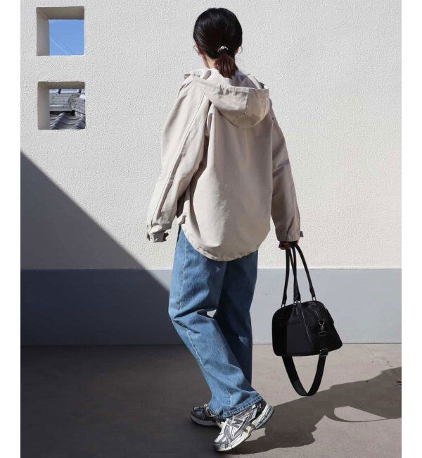 ikka「【雑誌InRed4月号掲載】撥水花粉リリース2WAYマウンテンパーカー【親子コーデ】」|ブルゾン・スタジャン|