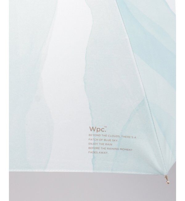 Lbc with Life「Wpc. 遮光 ウォーターペイント 日傘 長傘 晴雨兼用 」|傘|