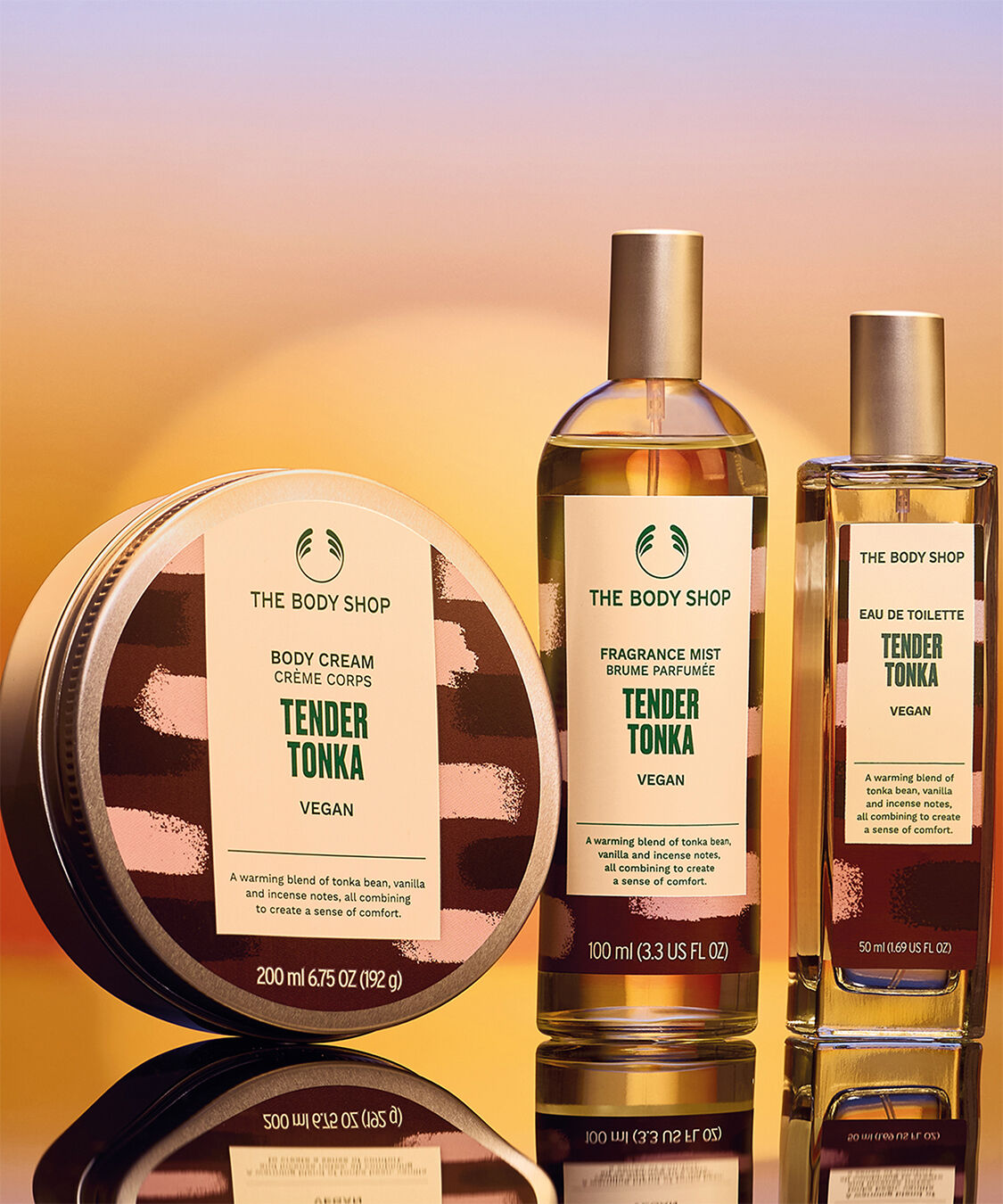 THE BODY SHOP「テンダー トンカ ボディクリーム 200mL」|ボディ保湿|