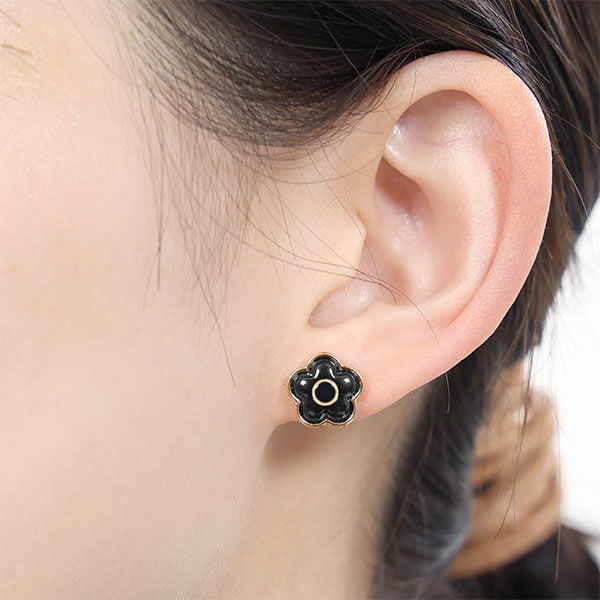 MARY QUANT「マーブルキャンディデイジー ピアス」|ピアス|