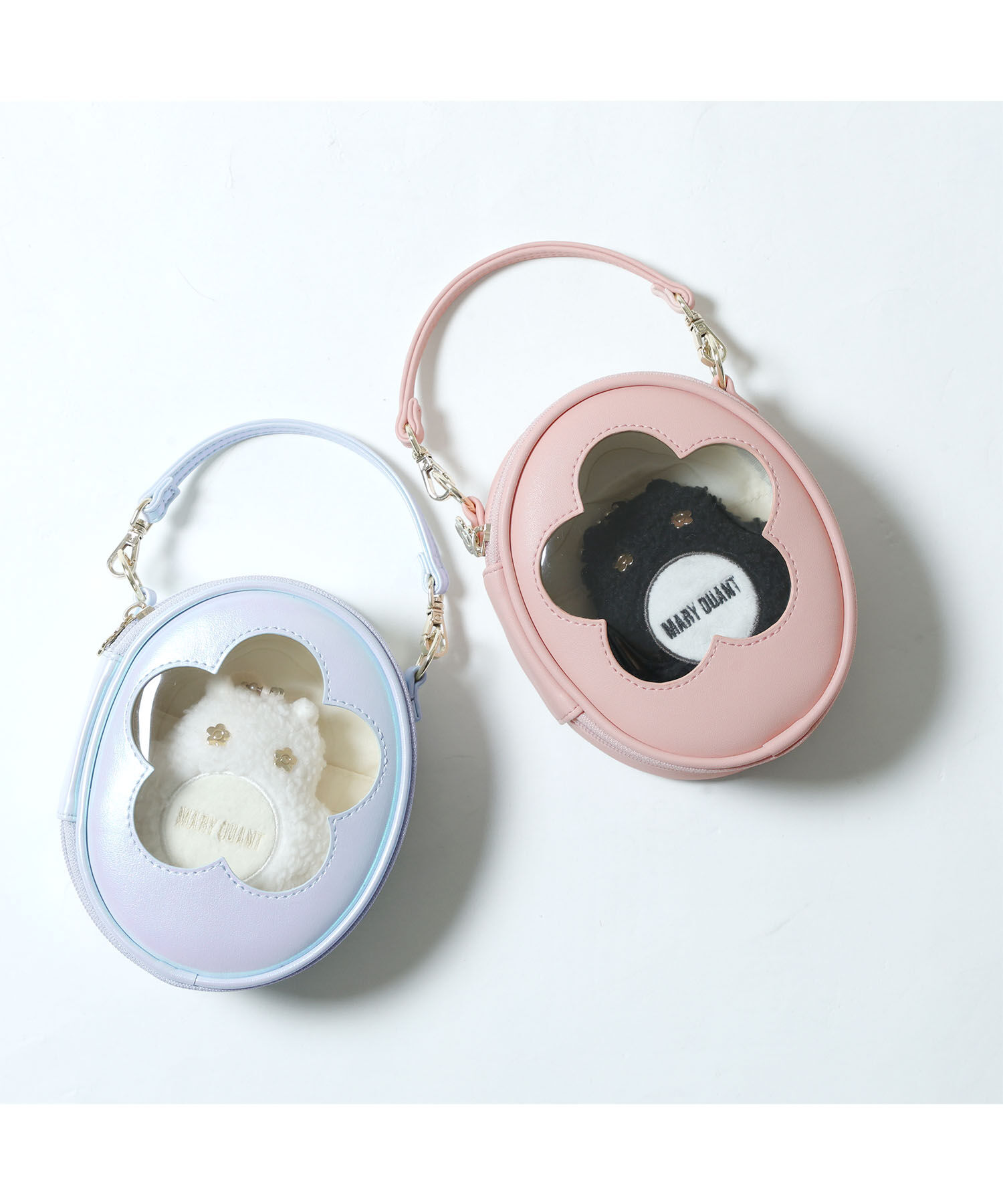 MARY QUANT「デイジークリアフレーム フェイバリットポーチ」|ポーチ|