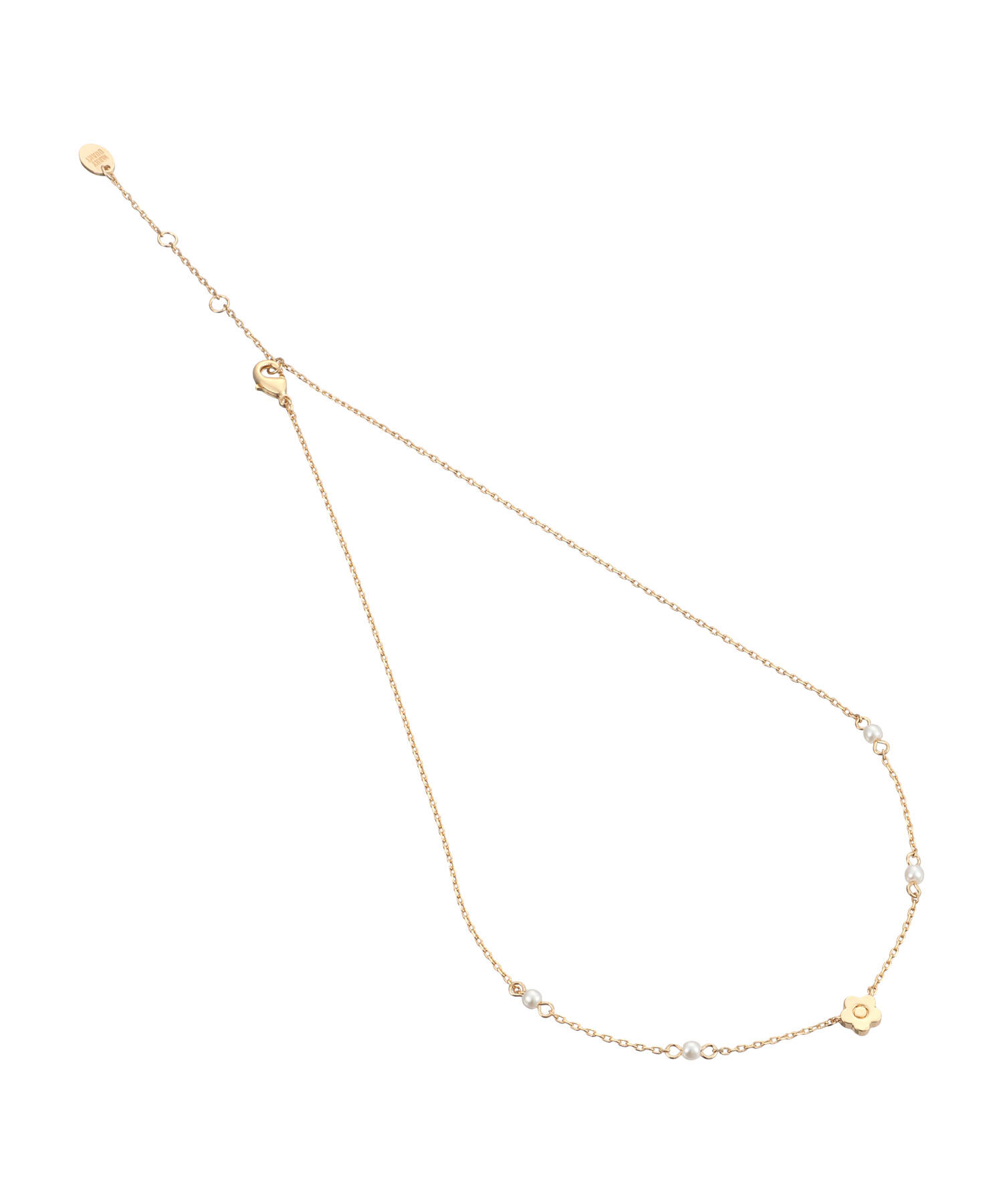 MARY QUANT「ステーションパール ネックレス」|ネックレス|