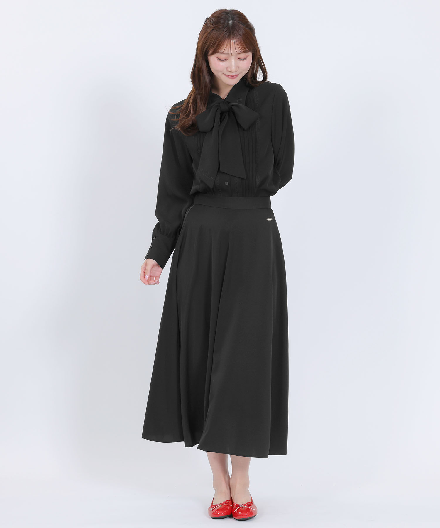 MARY QUANT「デイジーメタルバレエ シューズ」|バレエシューズ|