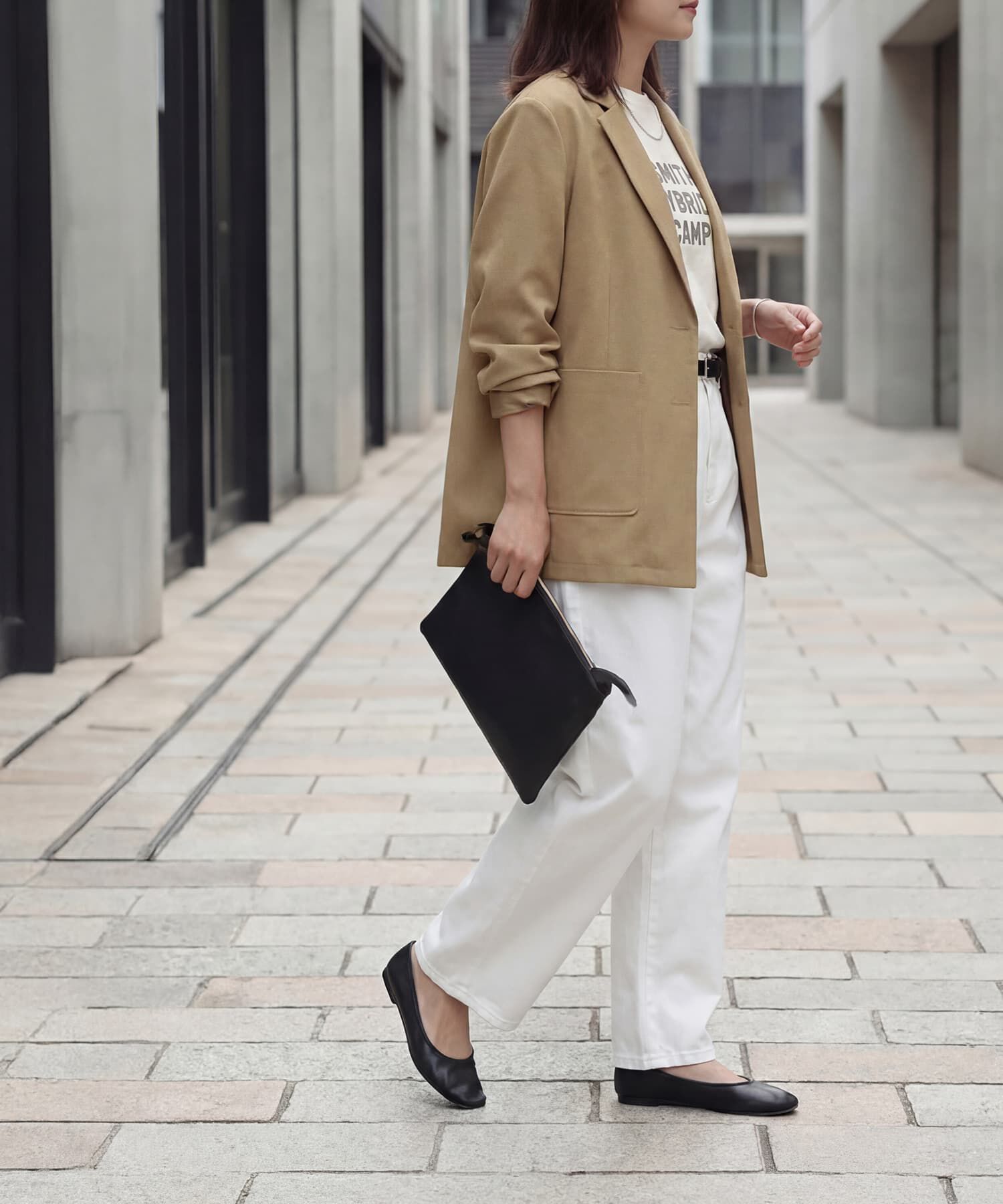 STYLE DELI「ブラウス生地のしなやかテーラードジャケット」|テーラードジャケット|