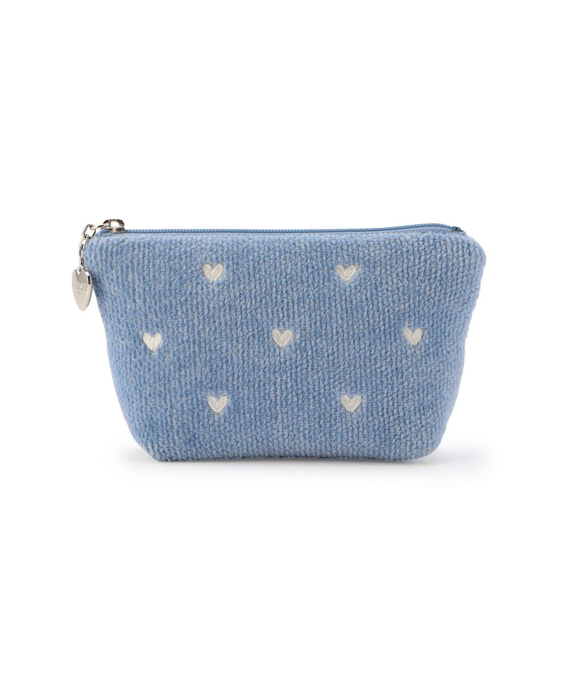 LOVERARY BY FEILER「ラブラリーハート　舟型ポーチS　L/LRH-260128」|ポーチ|ライトブルー