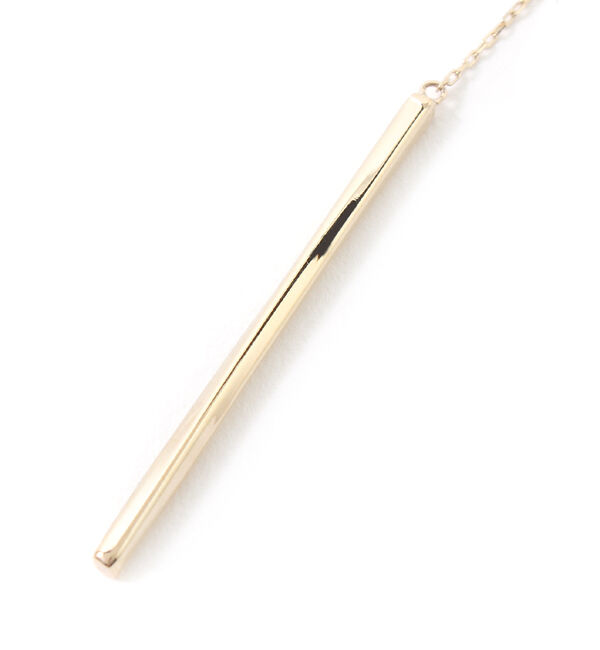 JUPITER「【K10】バーデザインアメリカンピアス」|ピアス|