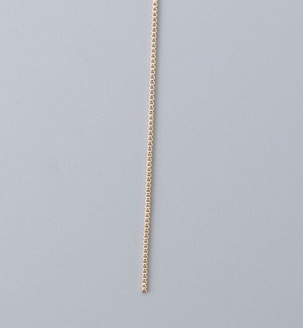 JUPITER「【K10】バー＆チェーンイヤリング」|イヤリング|