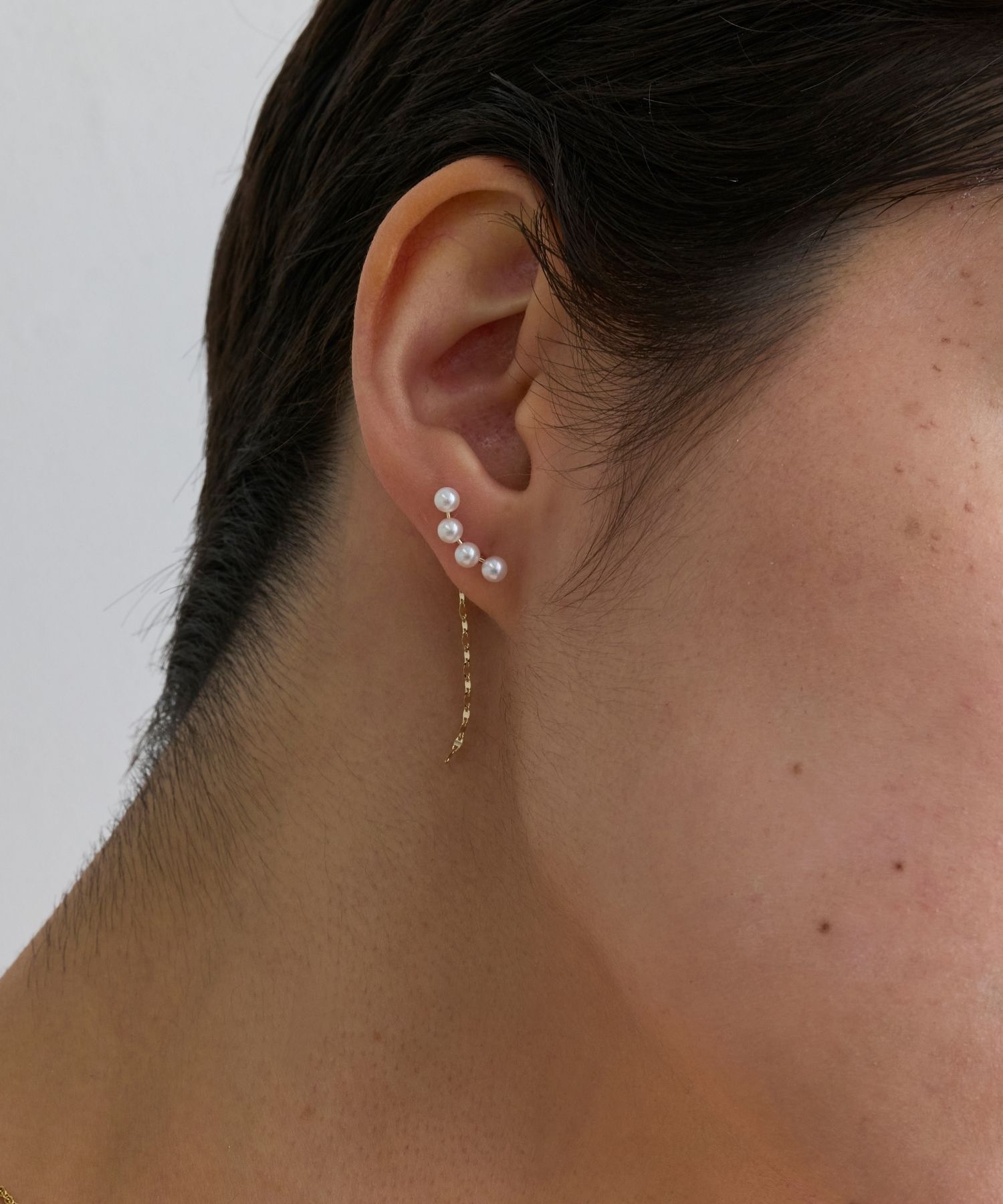 JUPITER「【K10】淡水パールピアス」|ピアス|