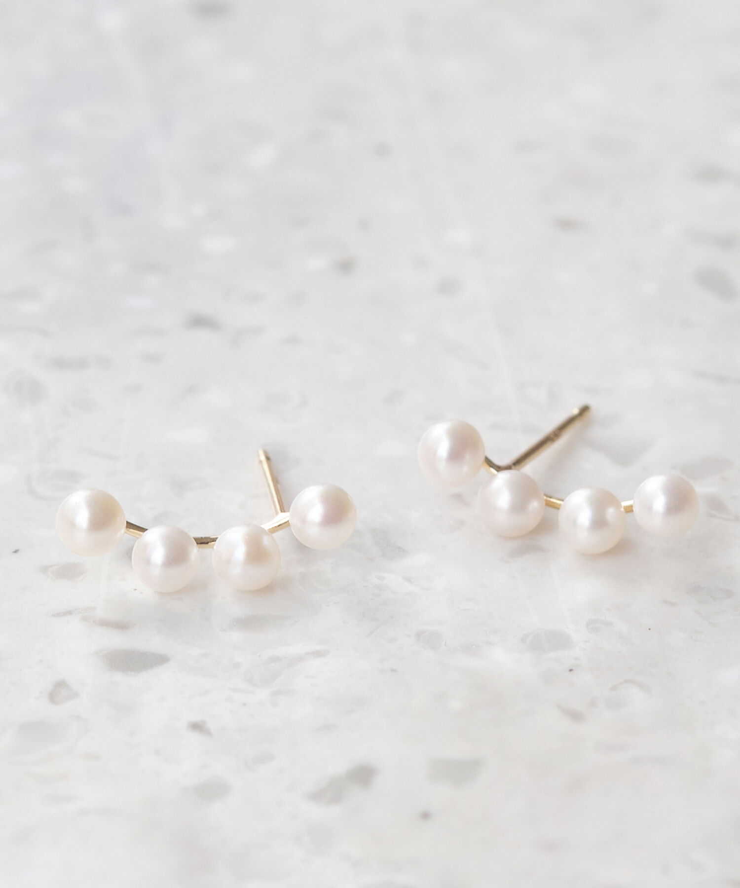 JUPITER「【K10】淡水パールピアス」|ピアス|