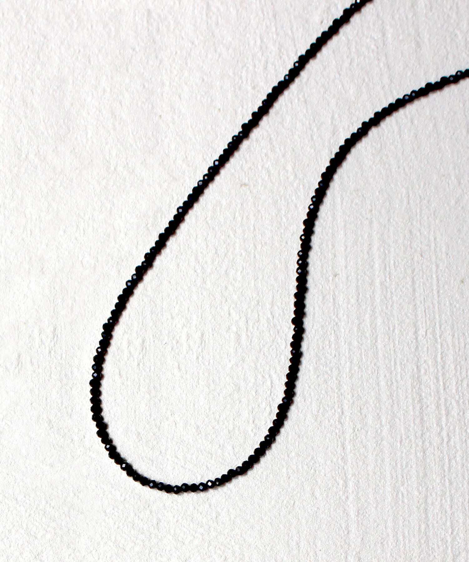 JUPITER「天然石ビーズネックレス/金属アレルギー対応/ニッケルフリー　オニキス」|ネックレス|