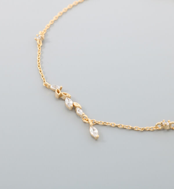 Phoebe「シャイニーティアリーフブレスレット」|ブレスレット・バングル|