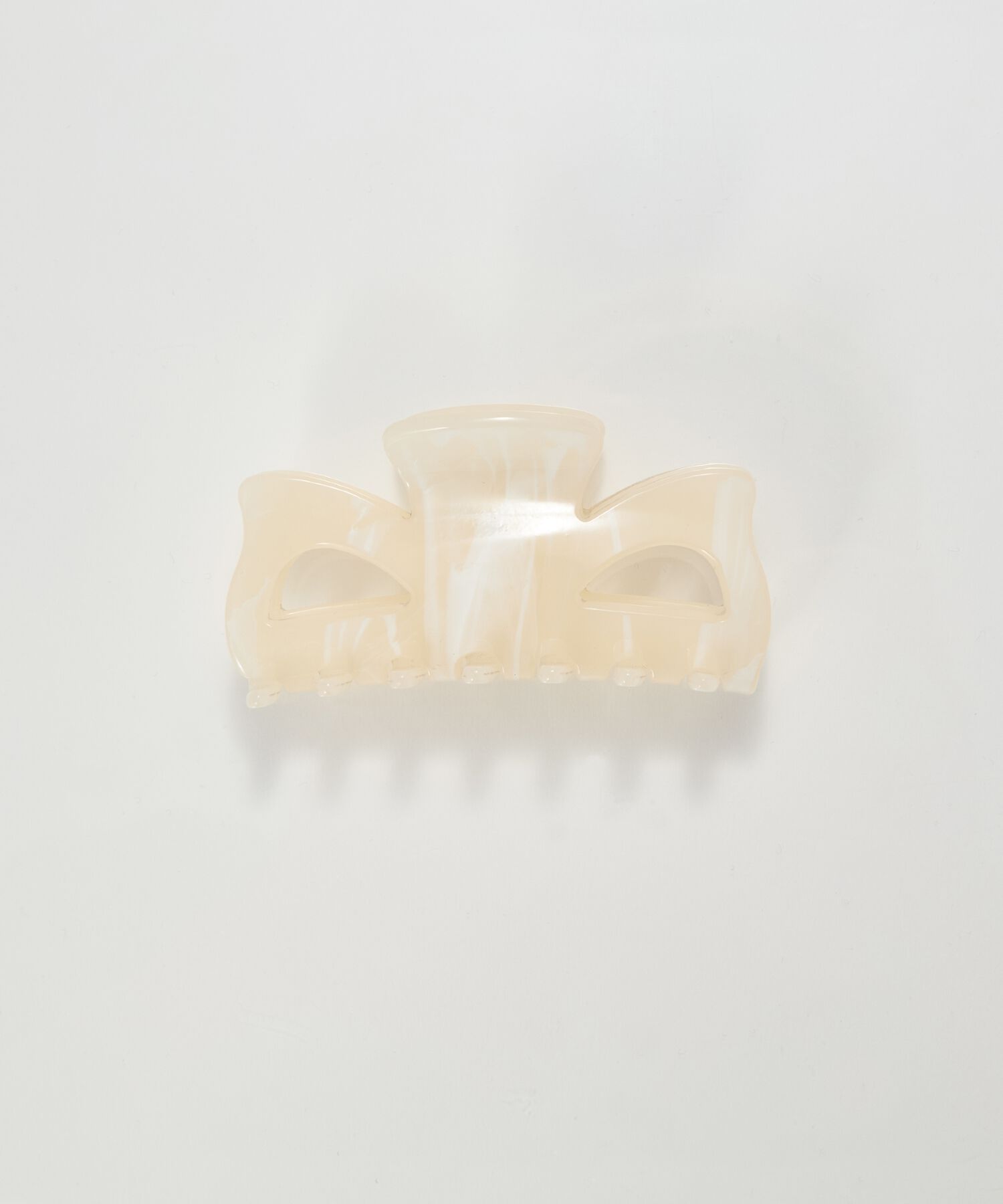 Phoebe「マーブルカラーバンスクリップ　ホワイト」|その他|