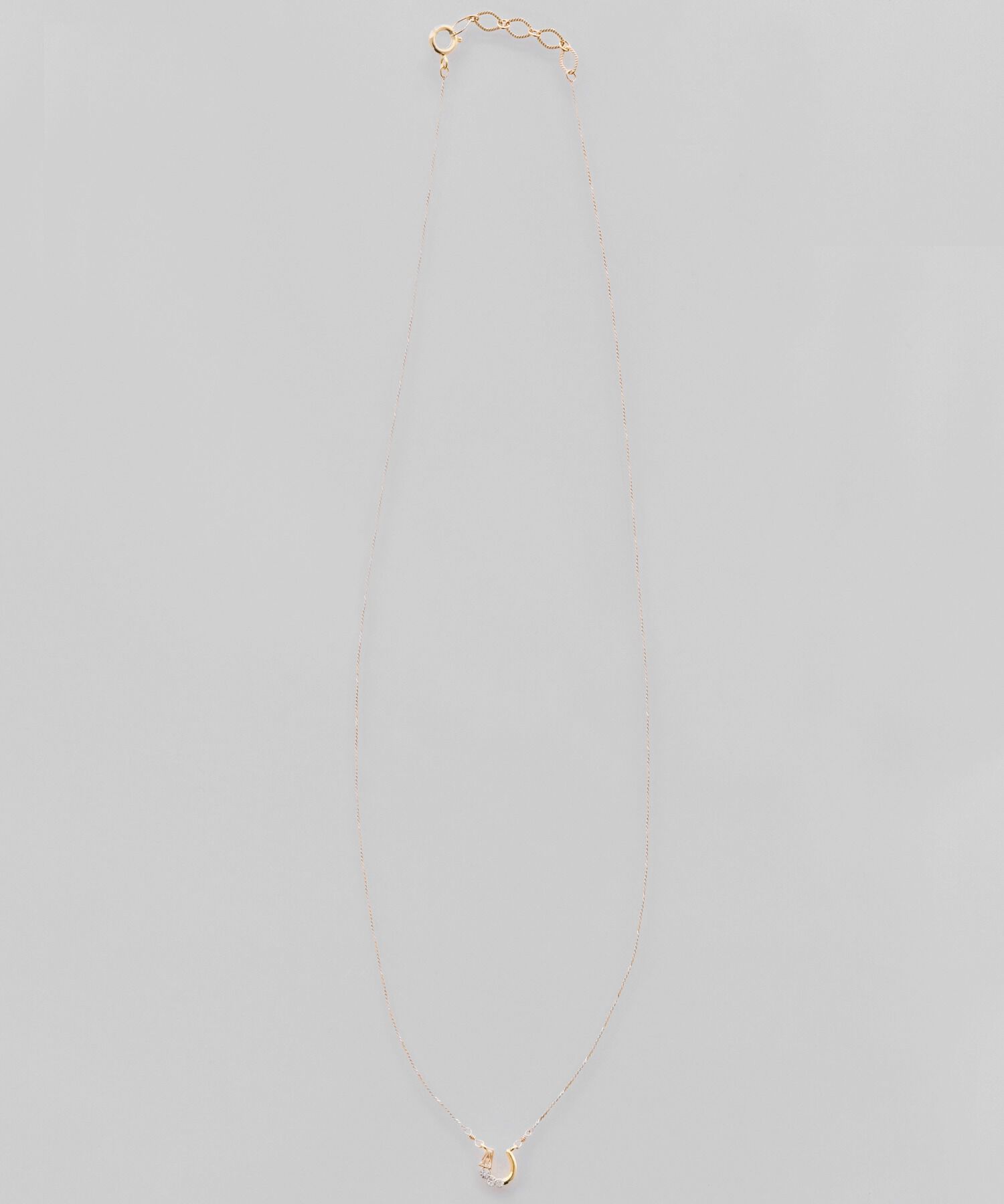 Phoebe「【金属アレルギー対応】ラッキーホースシューネックレス/約40.5cm～43.5cm」|ネックレス|