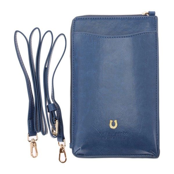 PEDIR「スマホショルダーＭ／ＰＥＤＩＲ」|財布|ネイビー