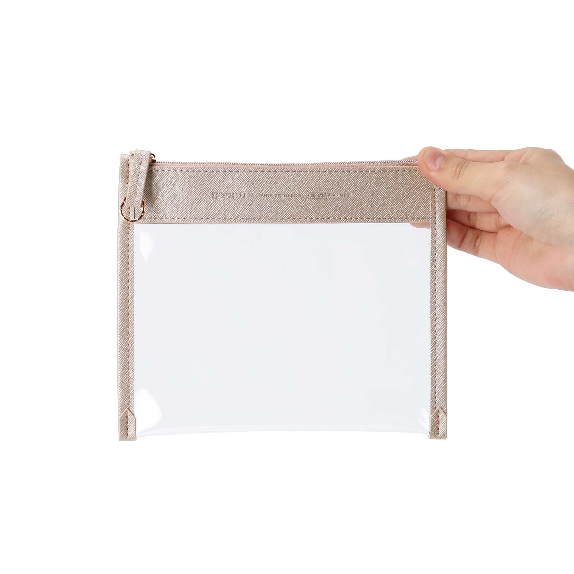 PEDIR「PEDIR(ペディール) シルエット クリアポーチ M」|ポーチ|