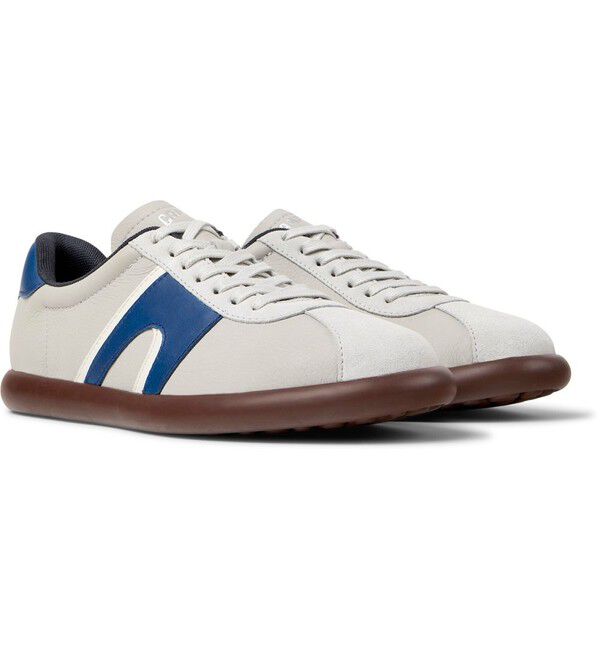 CAMPER「[カンペール] PELOTAS SOLLER / レザースニーカー」|スニーカー|ライトグレー