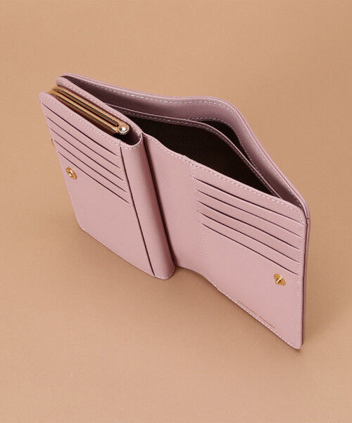 Samantha Thavasa「シンプルバイカラー口金折財布」|財布|