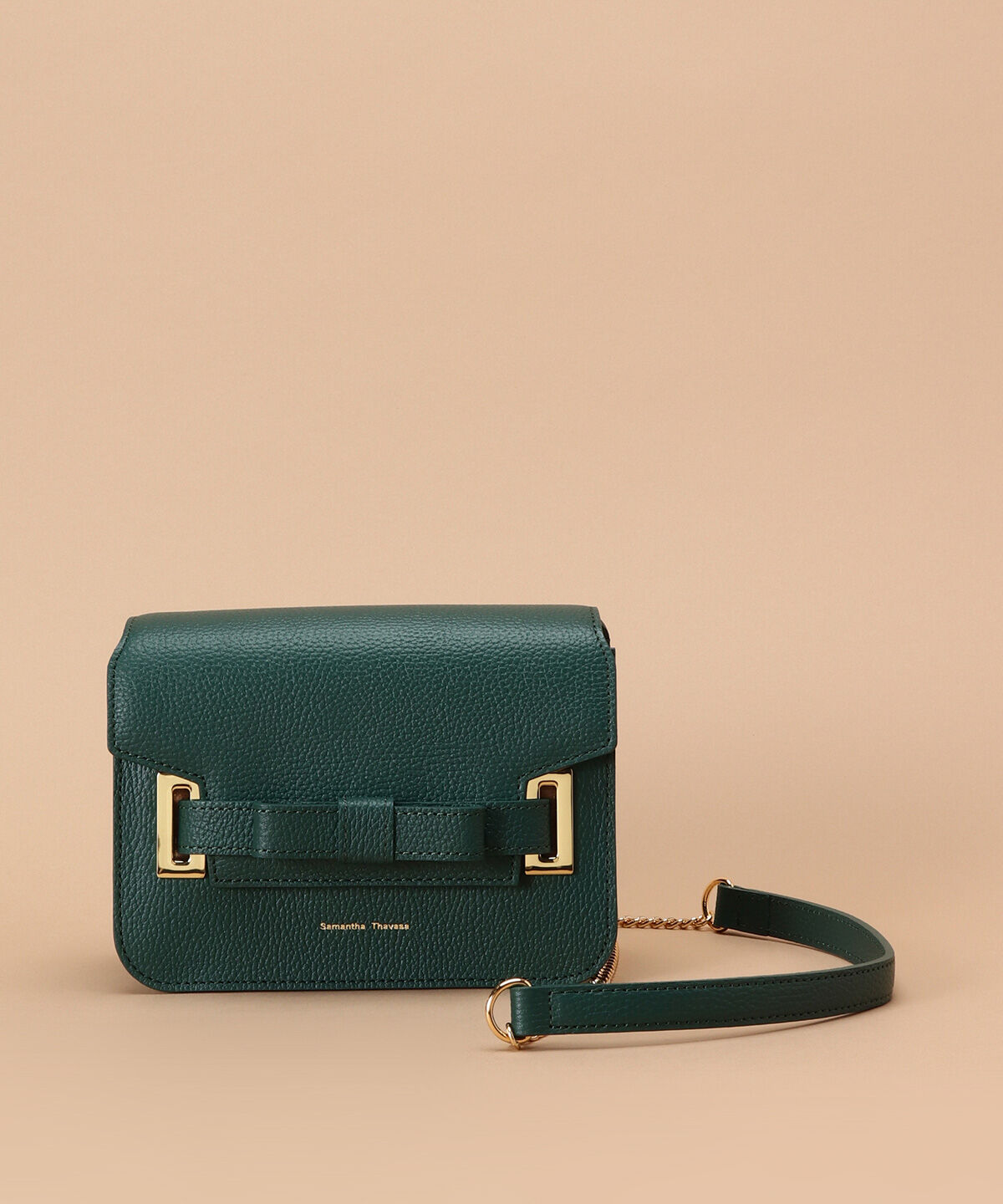 Samantha Thavasa「エムシュシュⅡ ショルダーバッグ 小サイズ」|ショルダー・メッセンジャー|グリーン