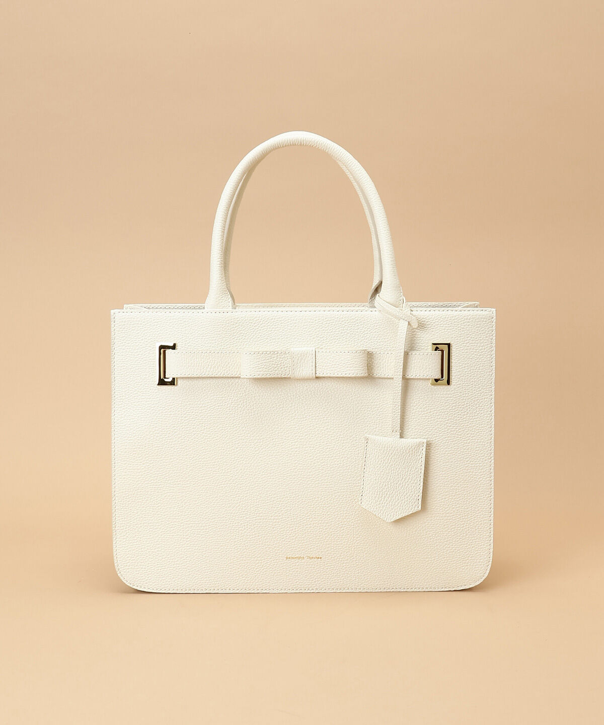 Samantha Thavasa「エムシュシュⅡ トートバッグ 大サイズ」|トートバッグ|オフホワイト
