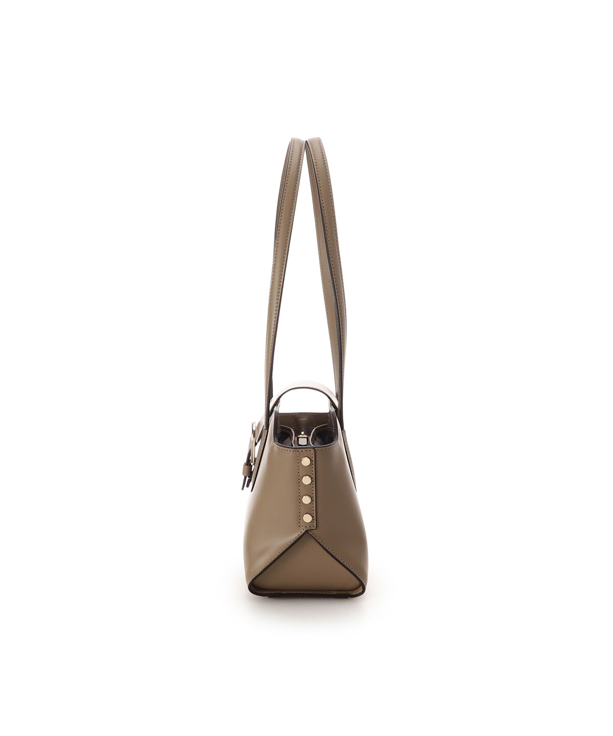 Samantha Thavasa「レザーサイドスタッズハンドバッグ」|ハンドバッグ|