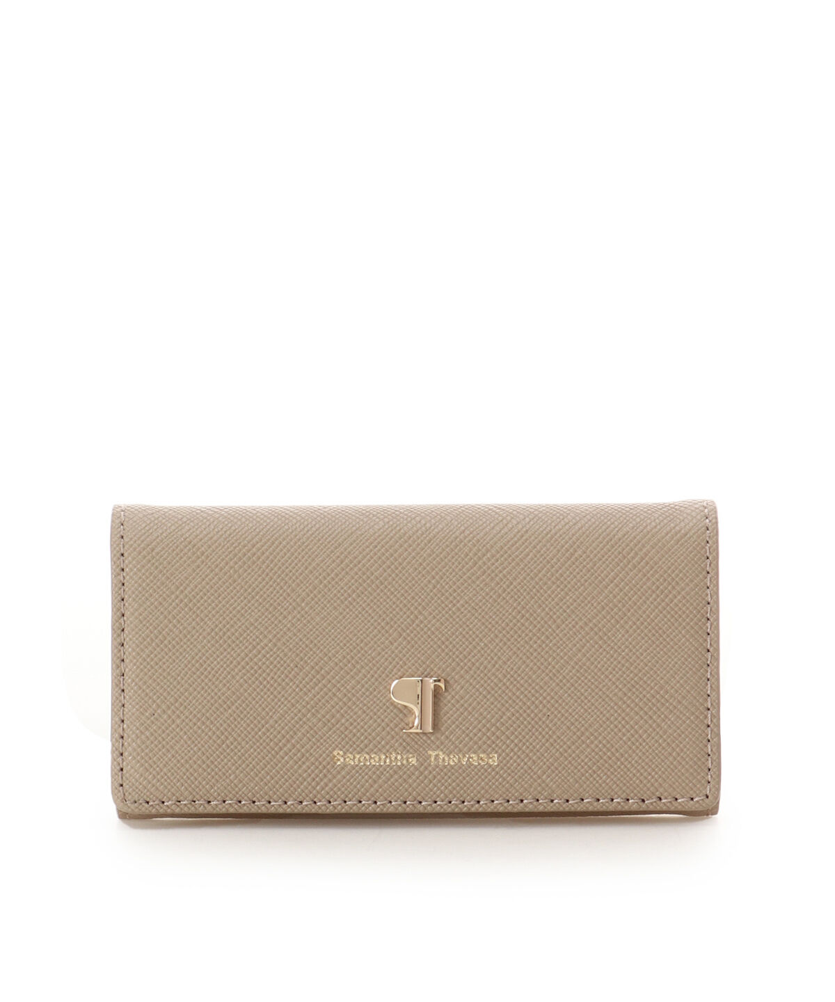 Samantha Thavasa「[Newカラー]Pomme d'espoir ポムディスポワール バイカラーキーケース」|キーケース|グレージュ