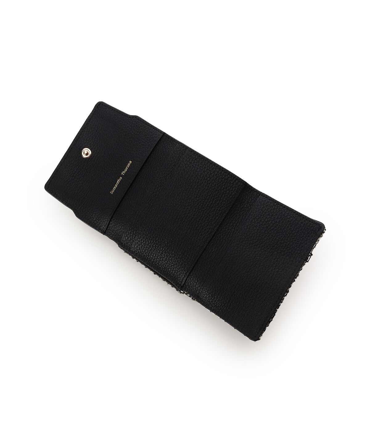 Samantha Thavasa「ループツイードデザイン エムシュシュⅢ 口金折財布」|財布|