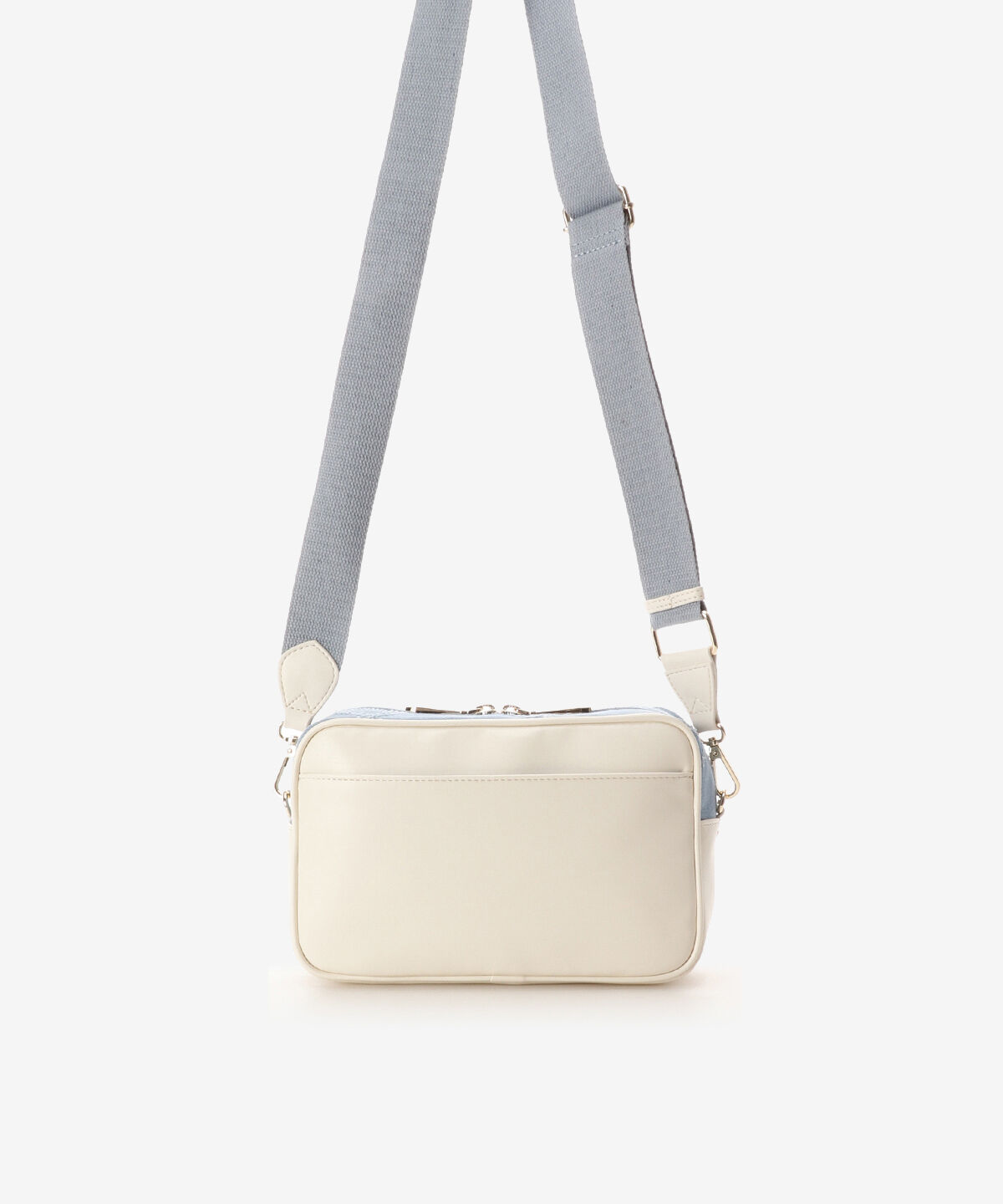 Samantha Vega「ロゴテープデニム風ショルダー」|ショルダー・メッセンジャー|