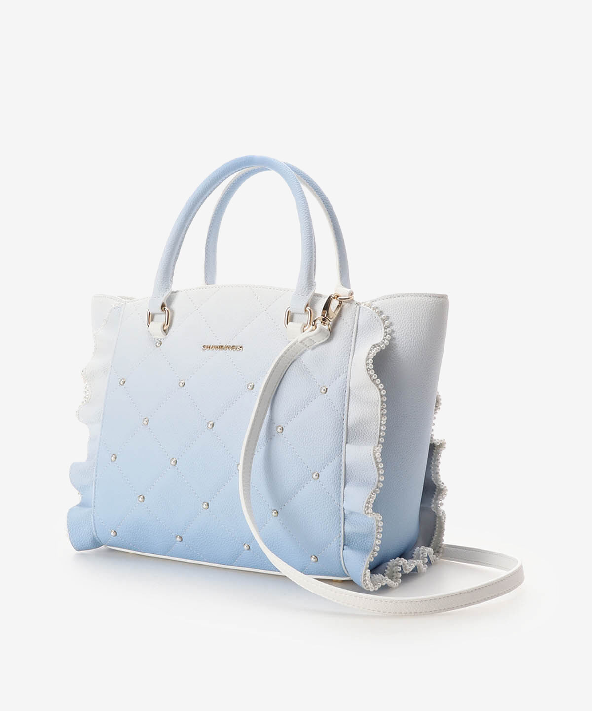 Samantha Vega「グラデーションパールフラッター（小）」|ハンドバッグ|