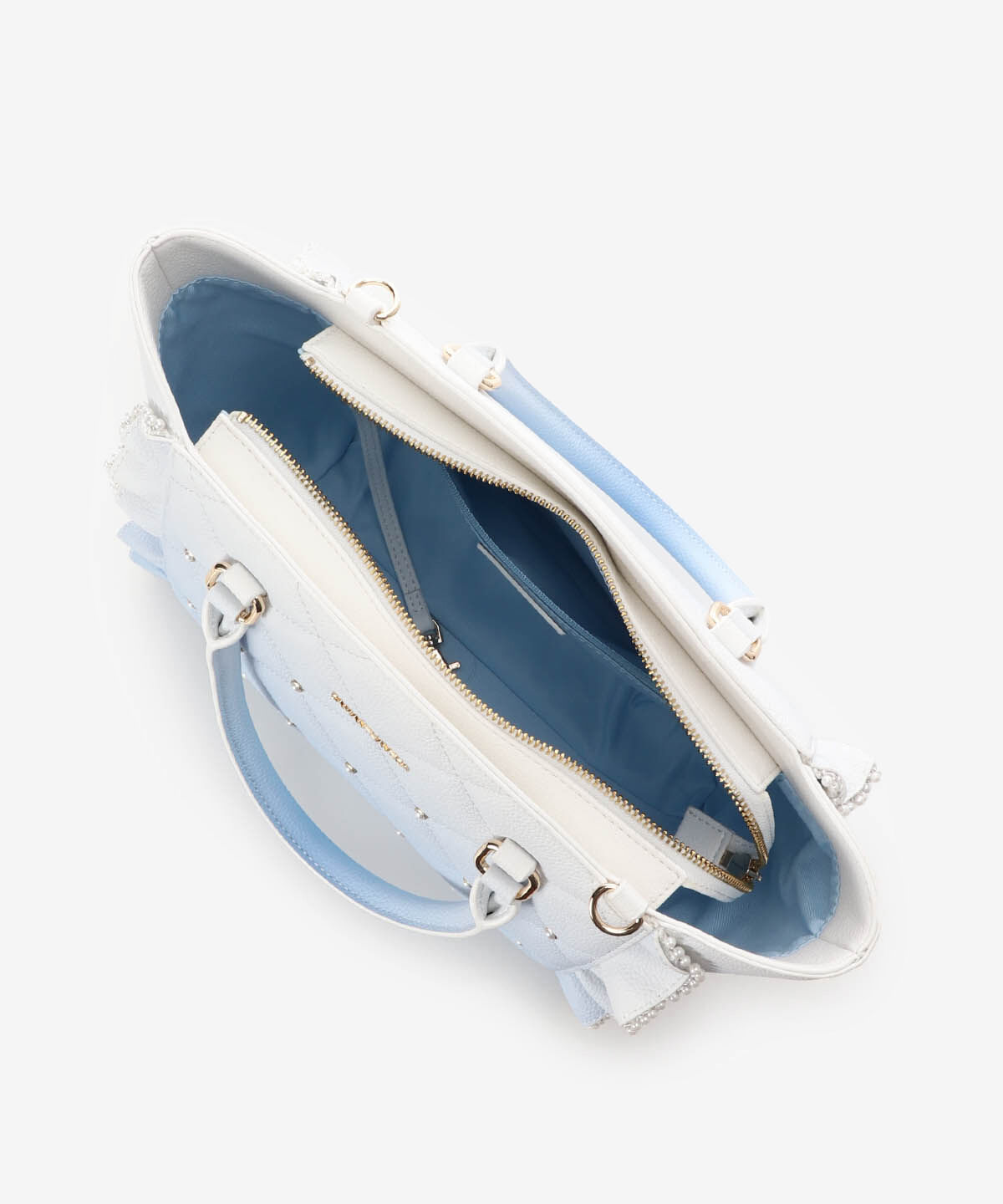 Samantha Vega「グラデーションパールフラッター（小）」|ハンドバッグ|