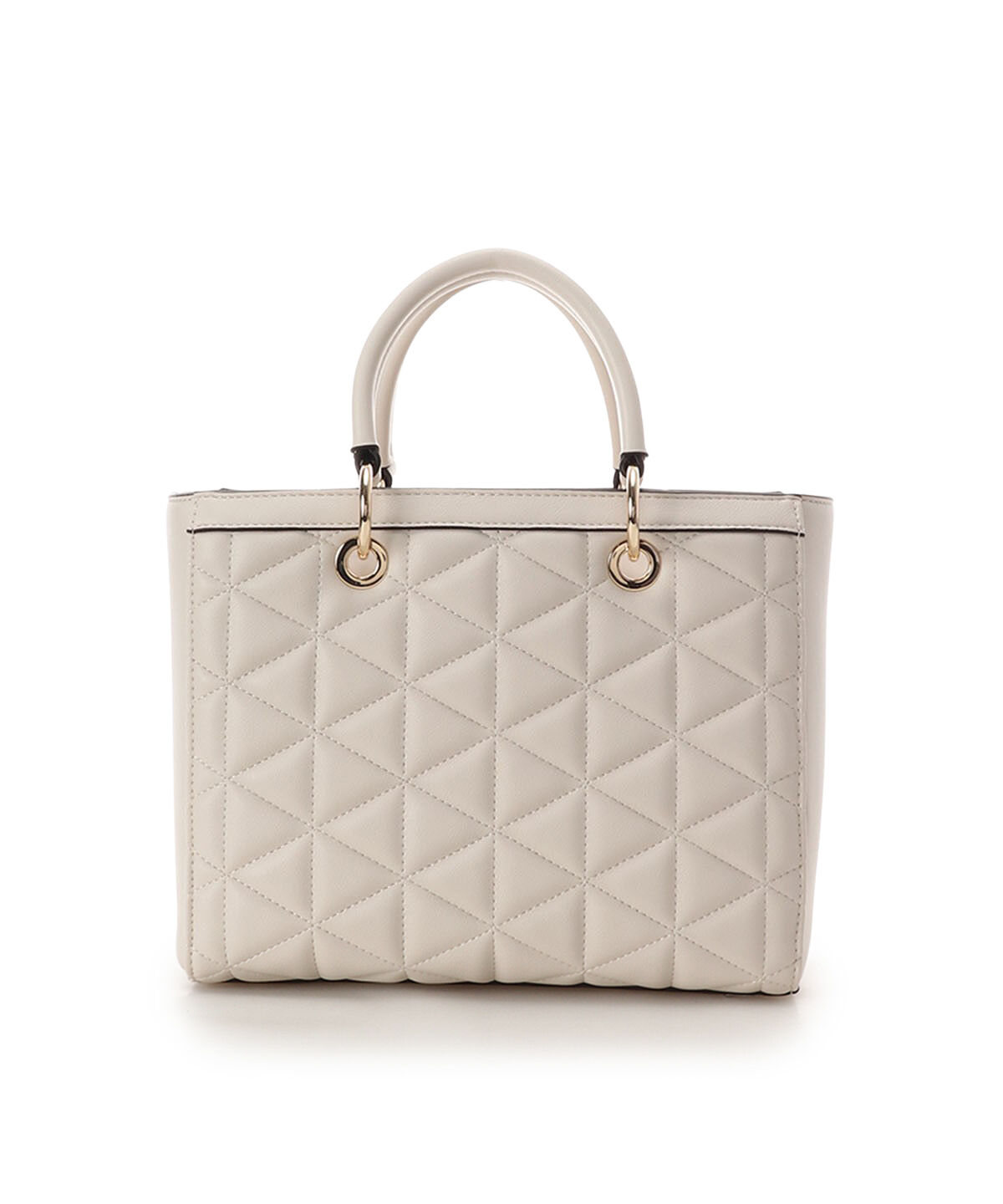 Samantha Vega「キルティングスタッズスクエアバッグ」|ハンドバッグ|