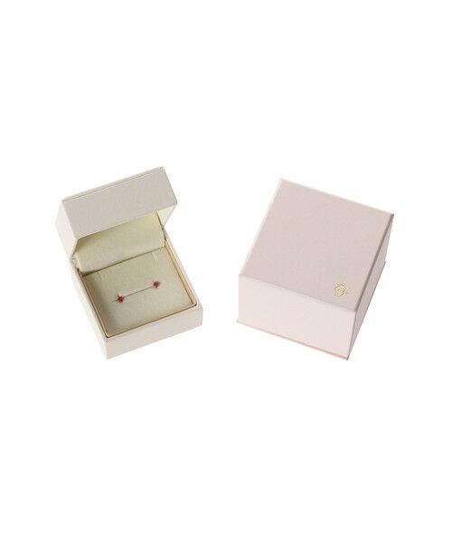 Samantha Tiara「K18 SPG 一粒ストーンピアス ≪7月 誕生石≫」|ピアス|